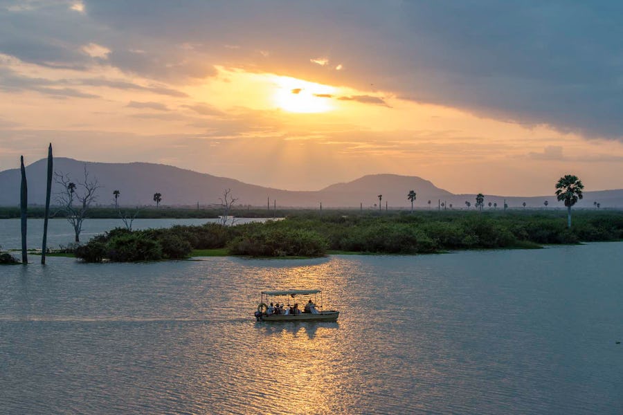 Boat ride in Seous Tanzania