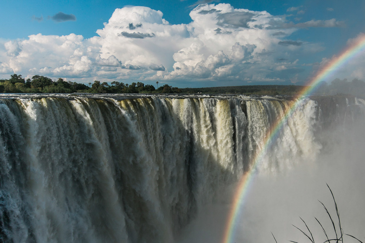 Victoria Falls From Both Sides