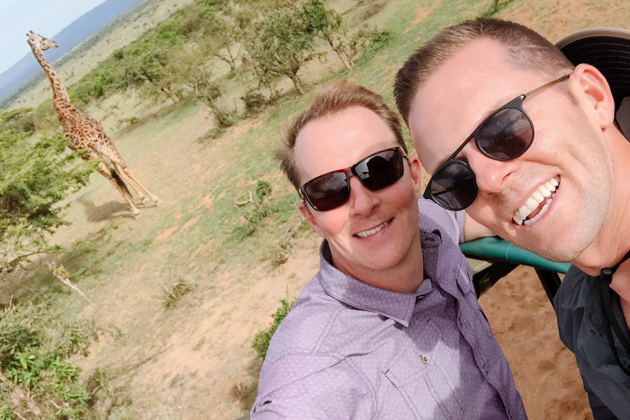 James and Michael's trip Africa