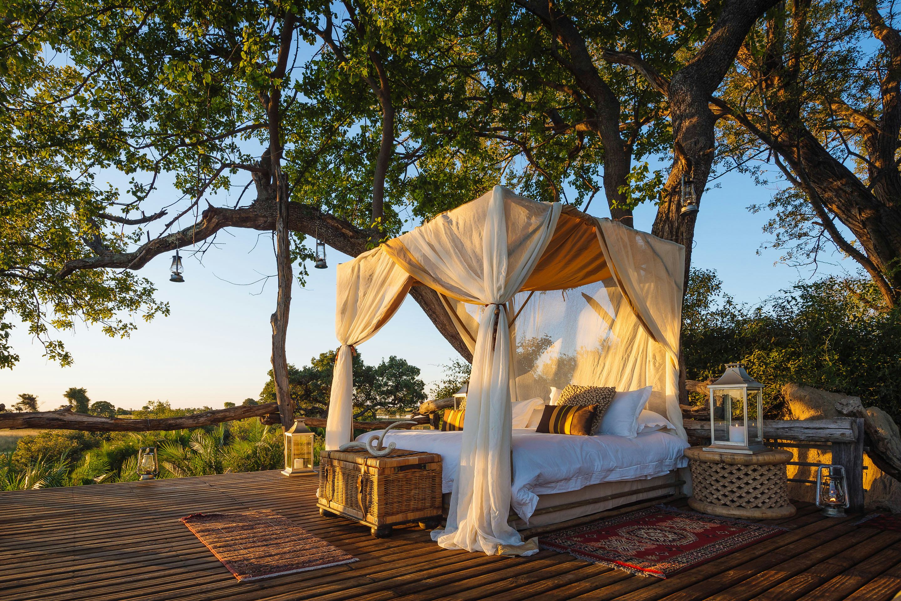 Jao Camp Okavango botswana top places to sleep out africa starbeds