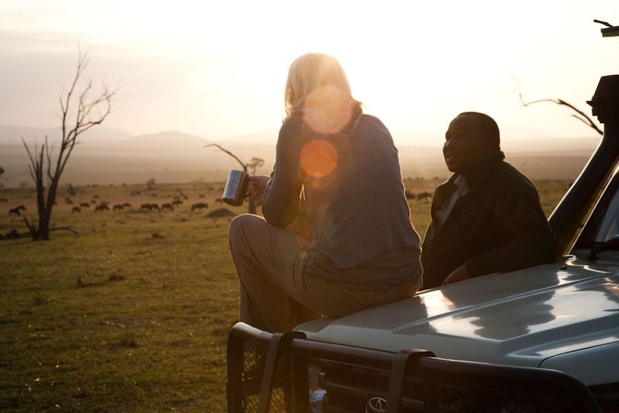 A day on safari - serengeti safari camp