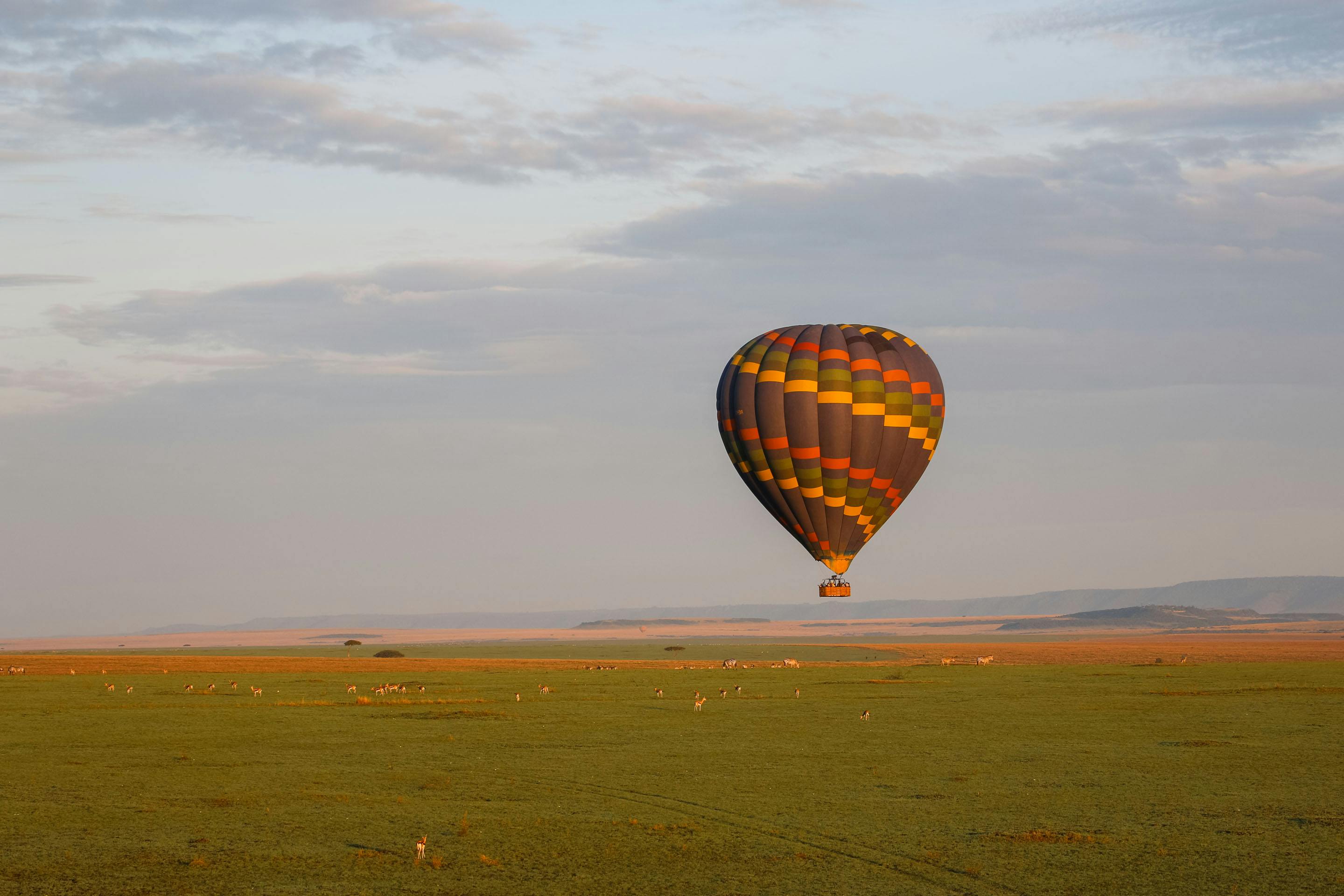 Sky Safari in Kenya - masai mara