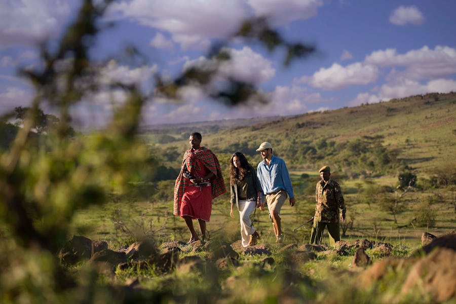 Kenya walking safaris - kicheche mara