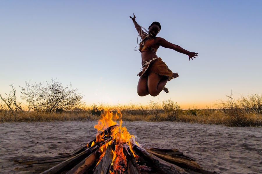 eco-conscious travel - kalahari plains