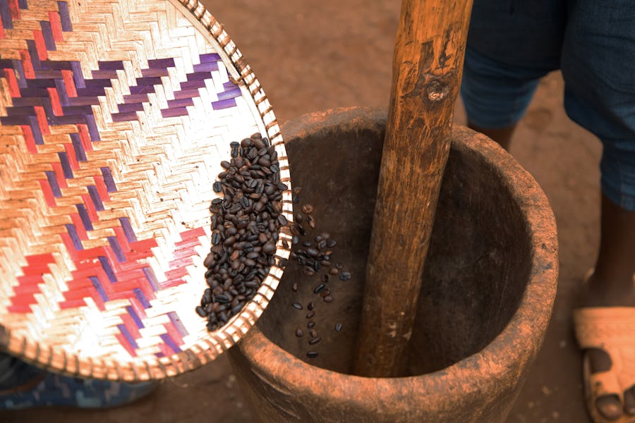Tanzania coffee beans