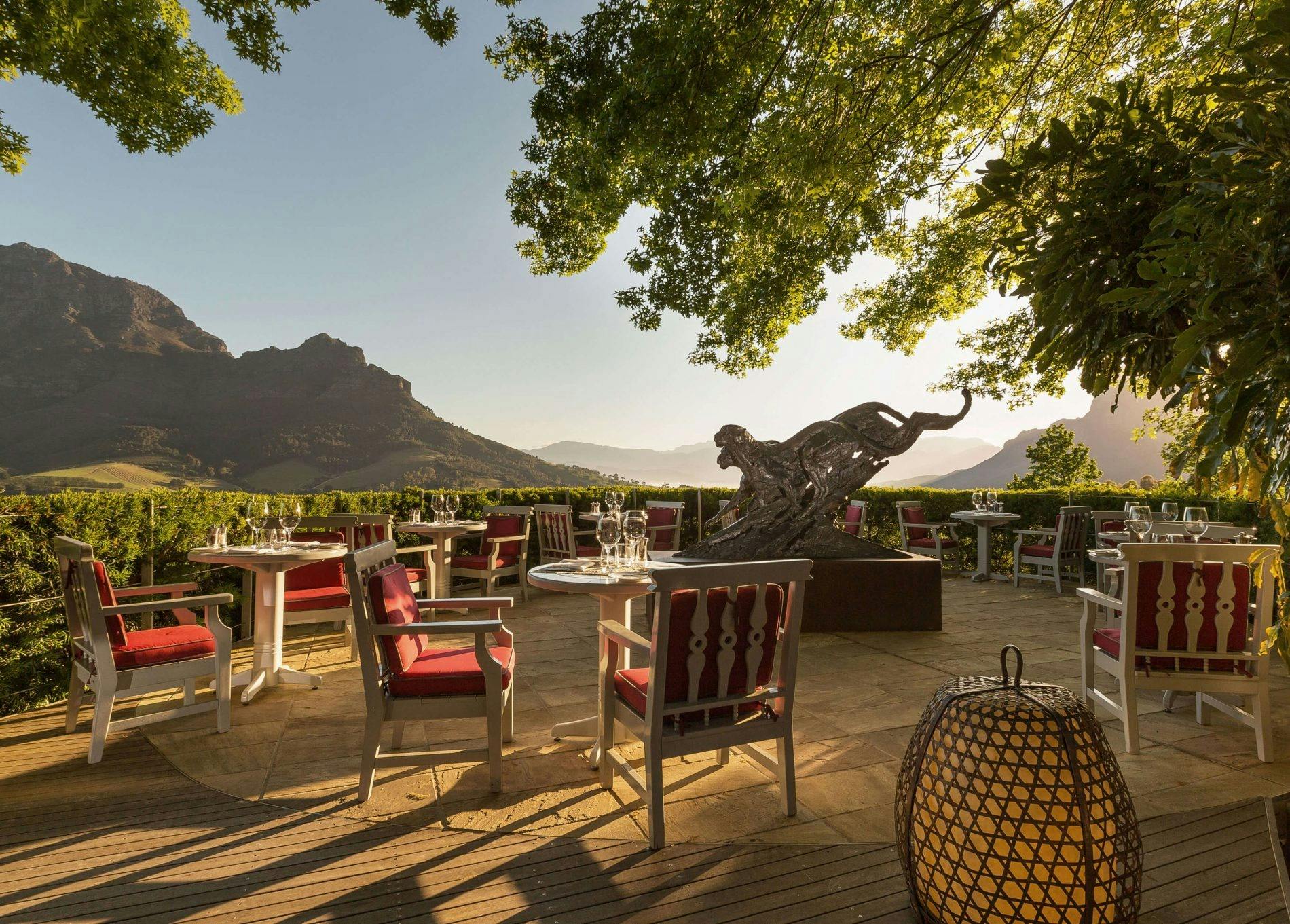 Best restaurants in the Cape Winelands