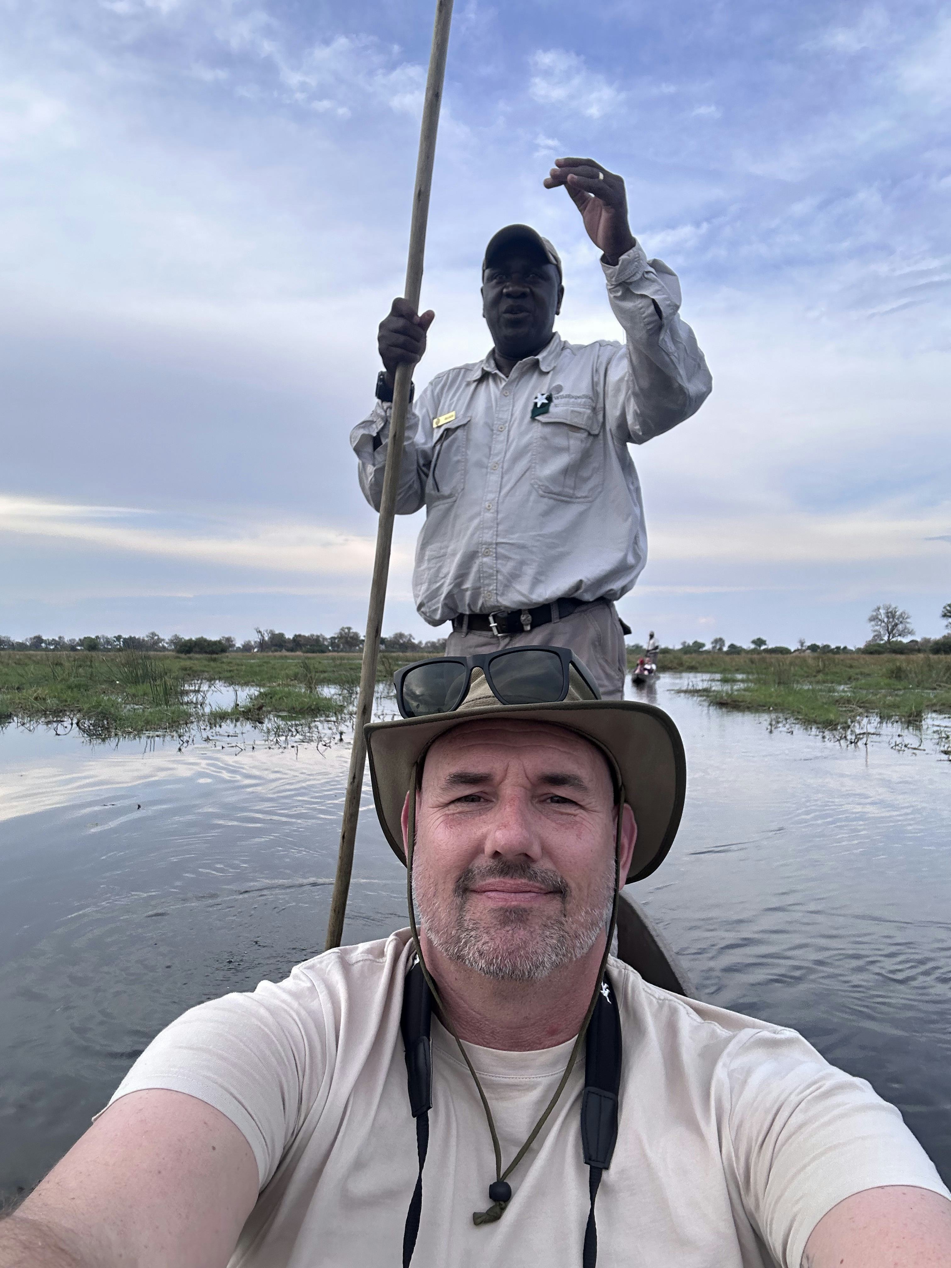 Jonty in Botswana