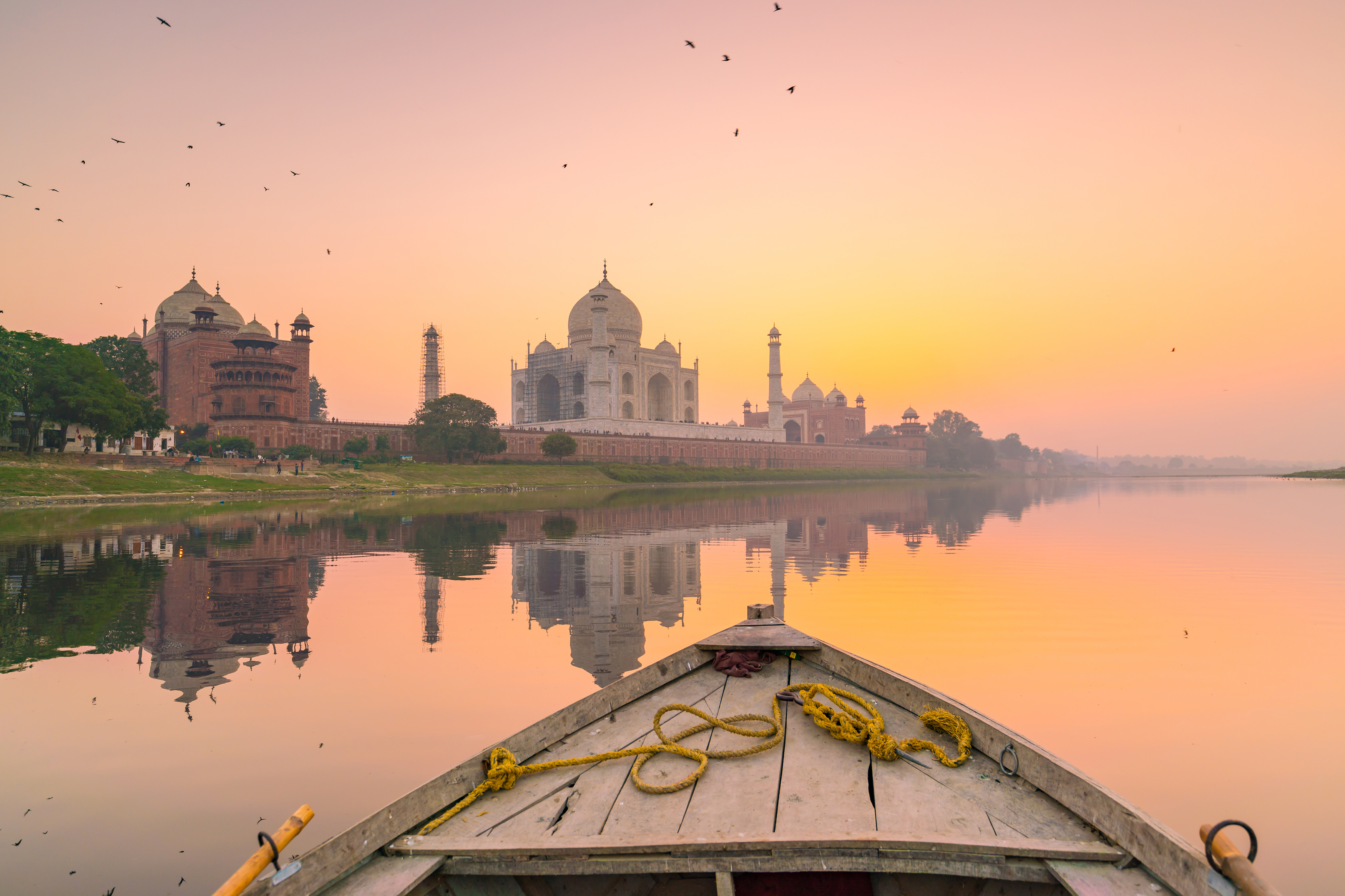 Boat Ride in Yamuna River