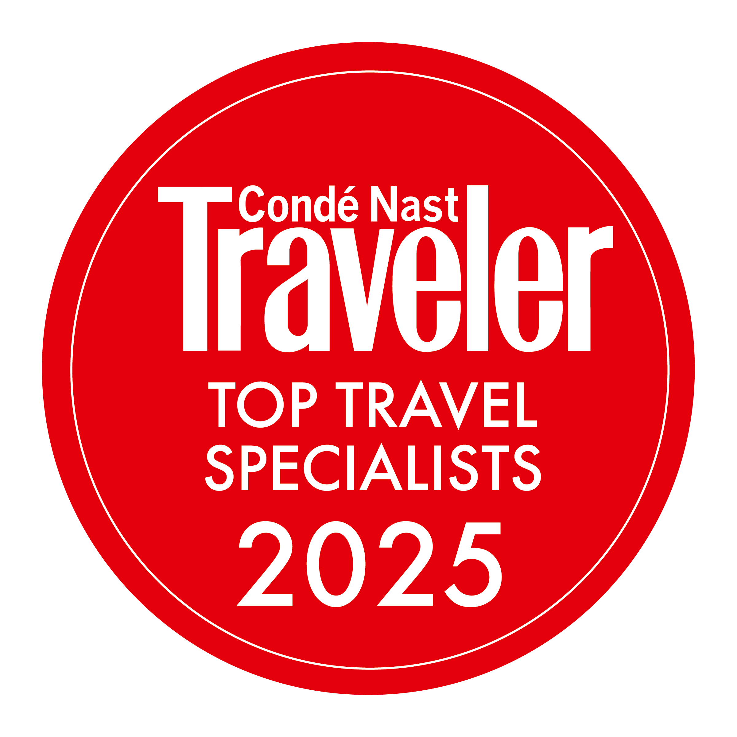 Conde Nast Traveler Top Travel Specialists 2025